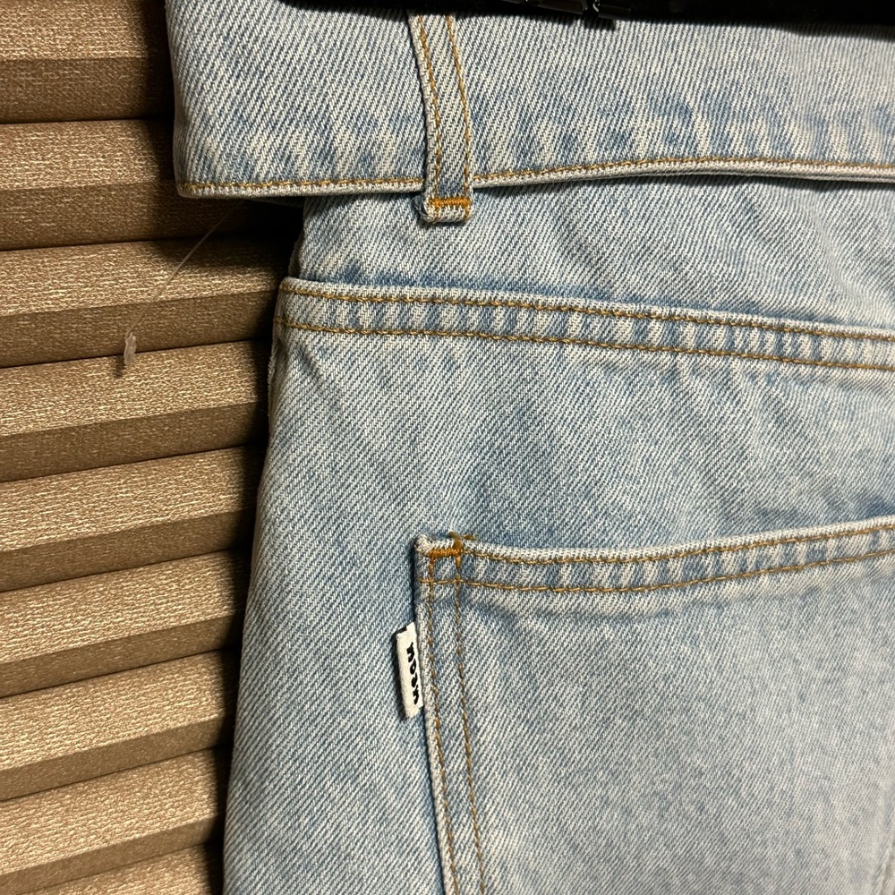 MSGM Milano Casual Light Blue Denim Shorts Size 40 (Women) - Picture 11 of 16